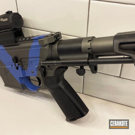 Powder Coating: 9mm,Graphite Black H-146,NRA Blue H-171,S.H.O.T,Spike's Tactical,AR Pistol,Tungsten H-237