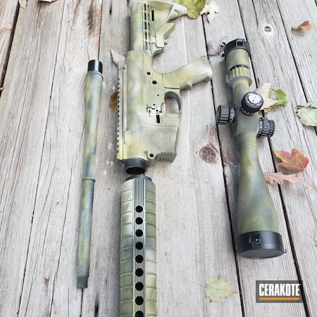 Powder Coating: Rifle Scope,Smith & Wesson,Mil Spec O.D. Green H-240,Chocolate Brown H-258,S.H.O.T,MULTICAM® BRIGHT GREEN H-343,DESERT SAND H-199,Receiver Set,Patriot Brown H-226,Sponge Camo