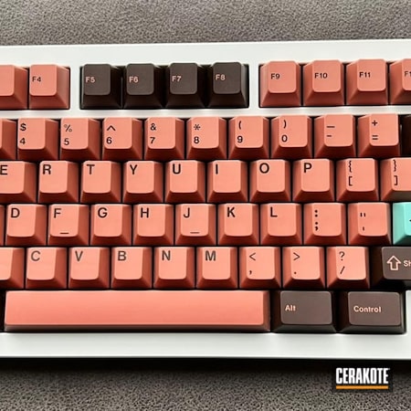 Powder Coating: COPPER SUEDE H-310,Technology,CRUSHED ORCHID H-314,Consumer Electronics,Keyboard,Stormtrooper White H-297,Mechanical Keyboard