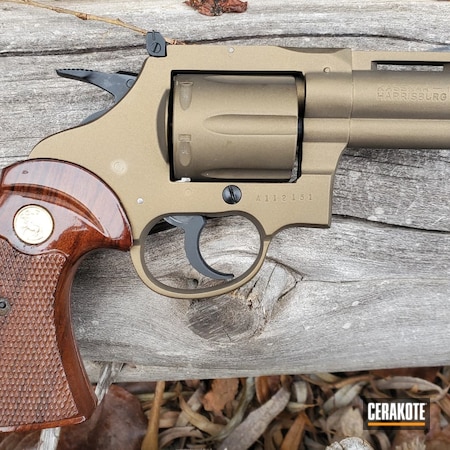 Powder Coating: Graphite Black H-146,S.H.O.T,Pistol,Revolver,Burnt Bronze H-148,.357 Magnum