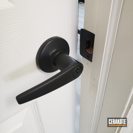 Powder Coating: Doorknob,Door Hardware,BLACK VELVET C-7300,#Impact primary Care Venice Florida,Door Handles,Door Hinges
