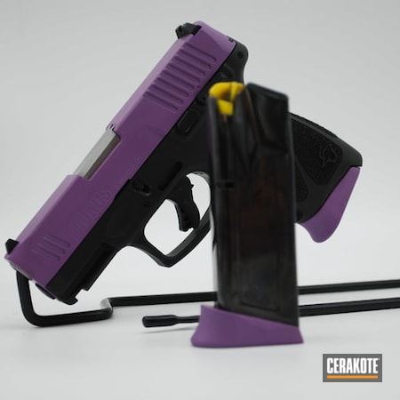 Powder Coating: Wild Purple H-197,S.H.O.T,Pistol,Taurus