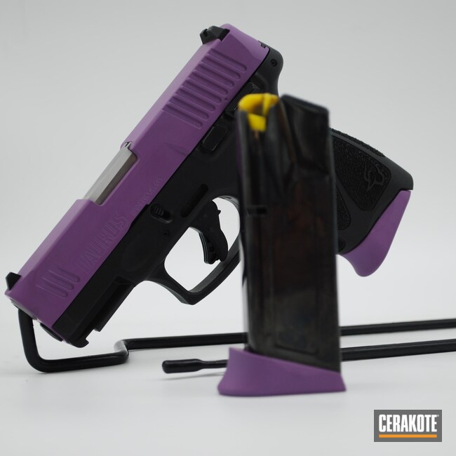Cerakoted: S.H.O.T,Wild Purple H-197,Pistol,Taurus