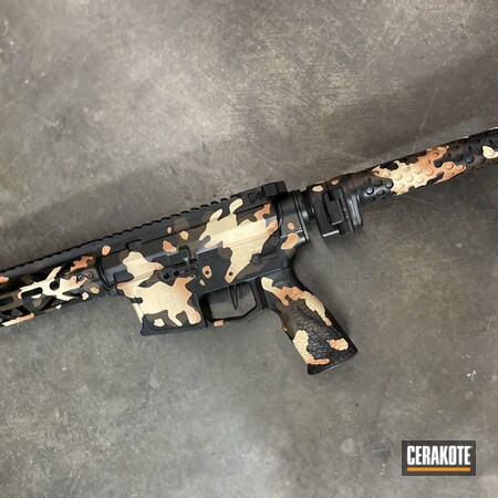 Powder Coating: Hunter Orange H-128,Graphite Black H-146,Chocolate Brown H-258,AR Rifle,S.H.O.T,DESERT SAND H-199,AR9,AR Pistol,Custom Camo,Burnt Bronze H-148