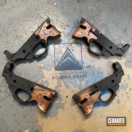 Powder Coating: COPPER H-347,S.H.O.T,Sharps Brothers,Sharpsbros Overthrow,Helmet,AR-15,Rifle,Lower,Graphite Black H-146,Spike's Tactical Spartan,Pistol,Spartan Worn,Battleworn,Spartan Helmet,AR15 Lower