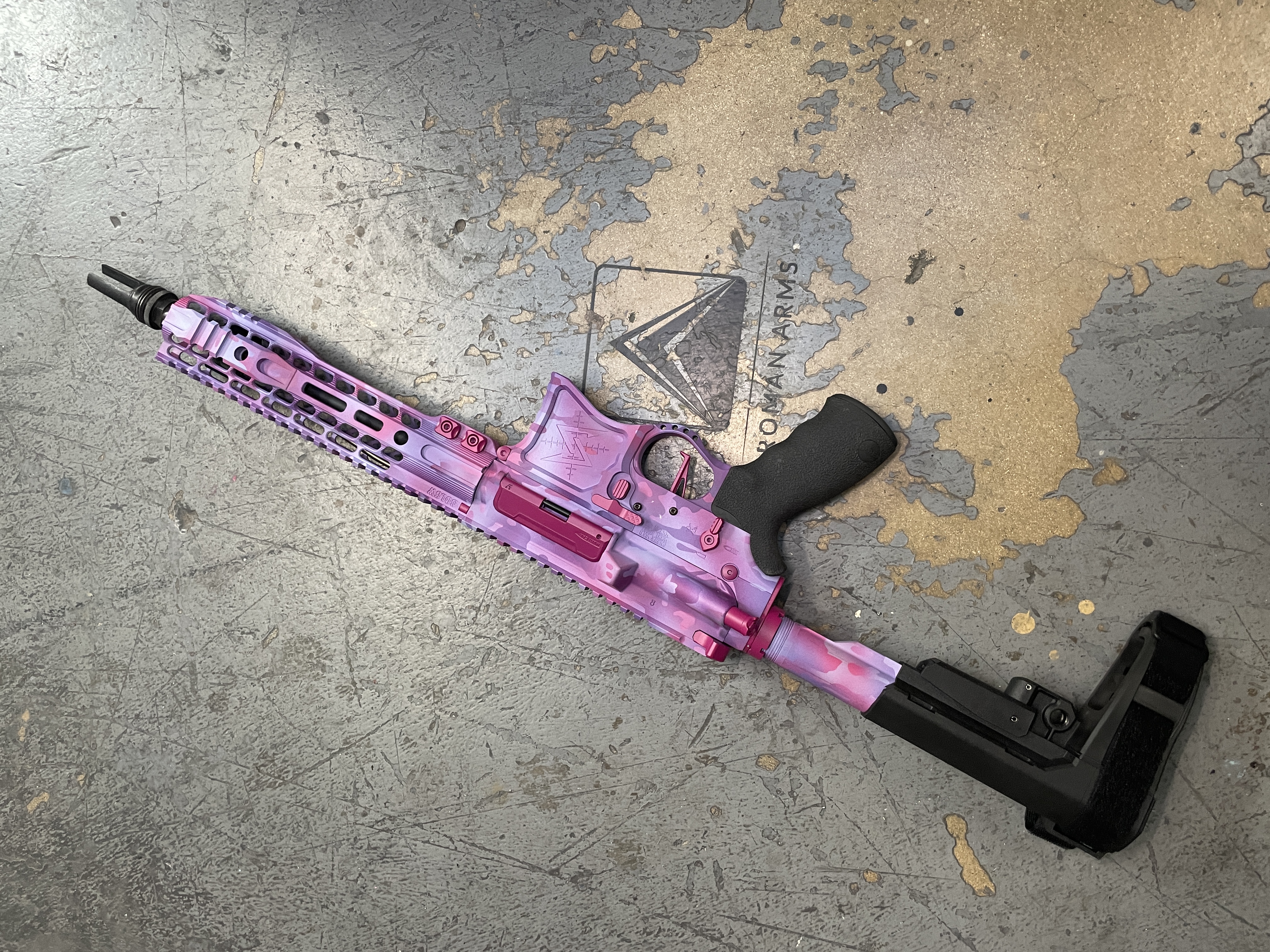 Pink Ar Pink Camo Ar 15 Parts