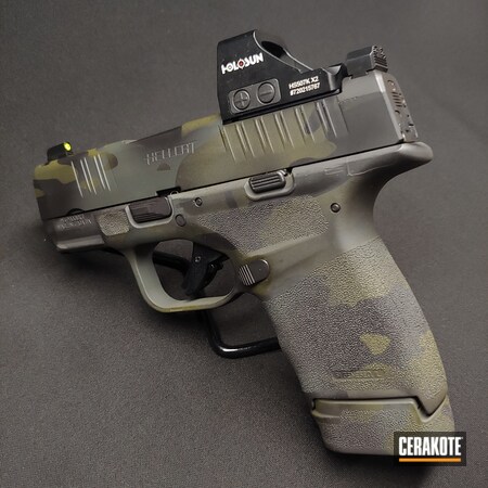 Powder Coating: 9mm,Graphite Black H-146,Pistol,MultiCam Black,MultiCam,Camo,Springfield Armory,Sniper Green H-229,Custom Camo,SIG™ DARK GREY H-210,Hellcat,Camouflage
