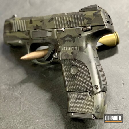 Powder Coating: Graphite Black H-146,S.H.O.T,Custom Pistol,Pistol,MultiCam Black,MultiCam,Sniper Green H-229,Custom Camo,SIG™ DARK GREY H-210,Ruger,SR9c