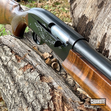 Powder Coating: Shotgun,BLACKOUT E-100,S.H.O.T,Remington,Remington 1100