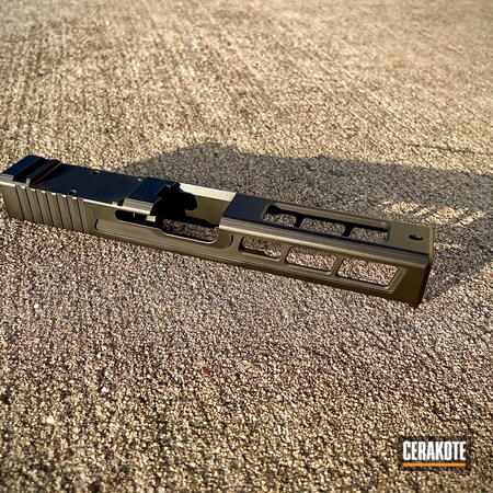 Powder Coating: Slide,Firearm,Graphite Black H-146,Glock,S.H.O.T