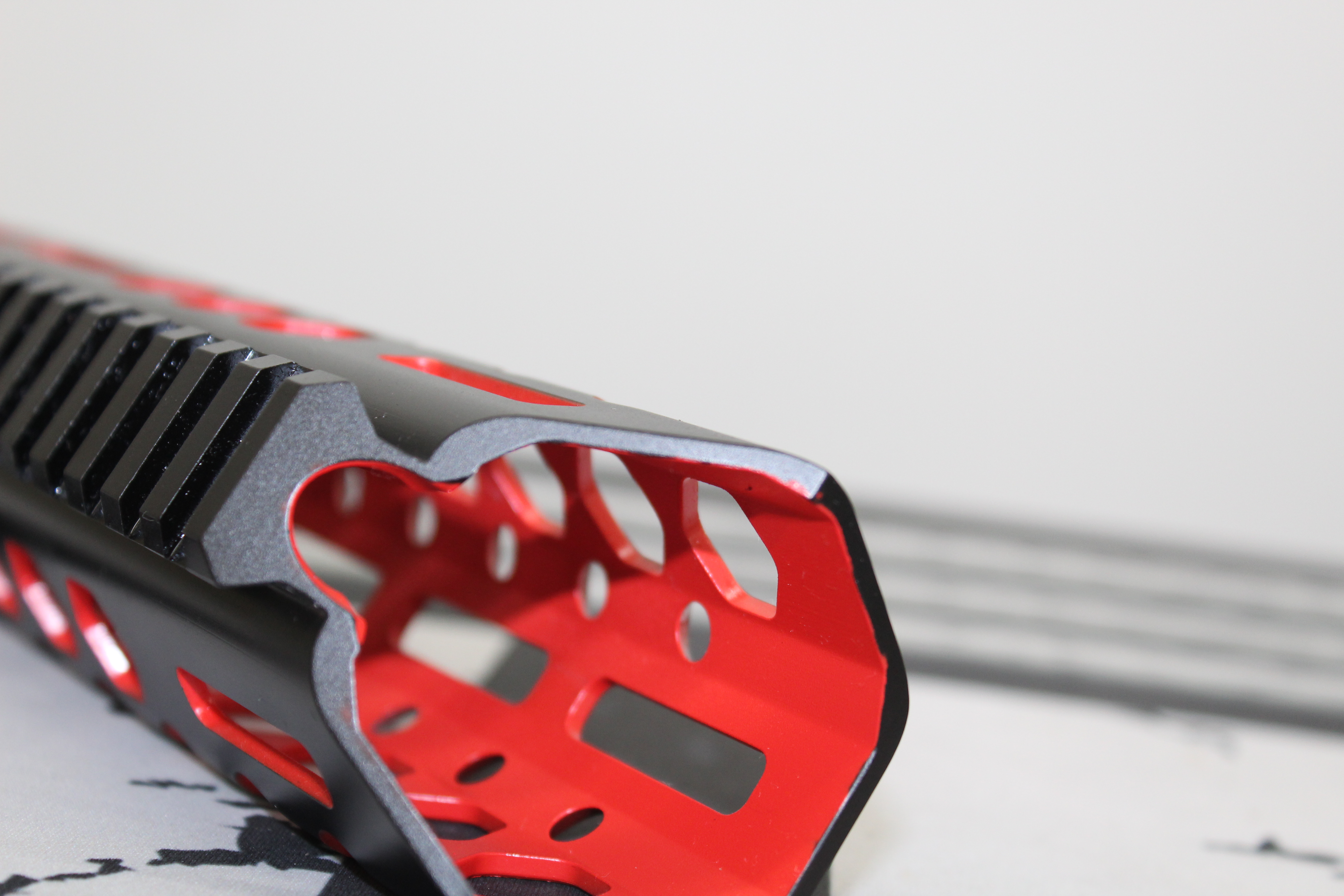 AR Handguard with USMC Red | Cerakote