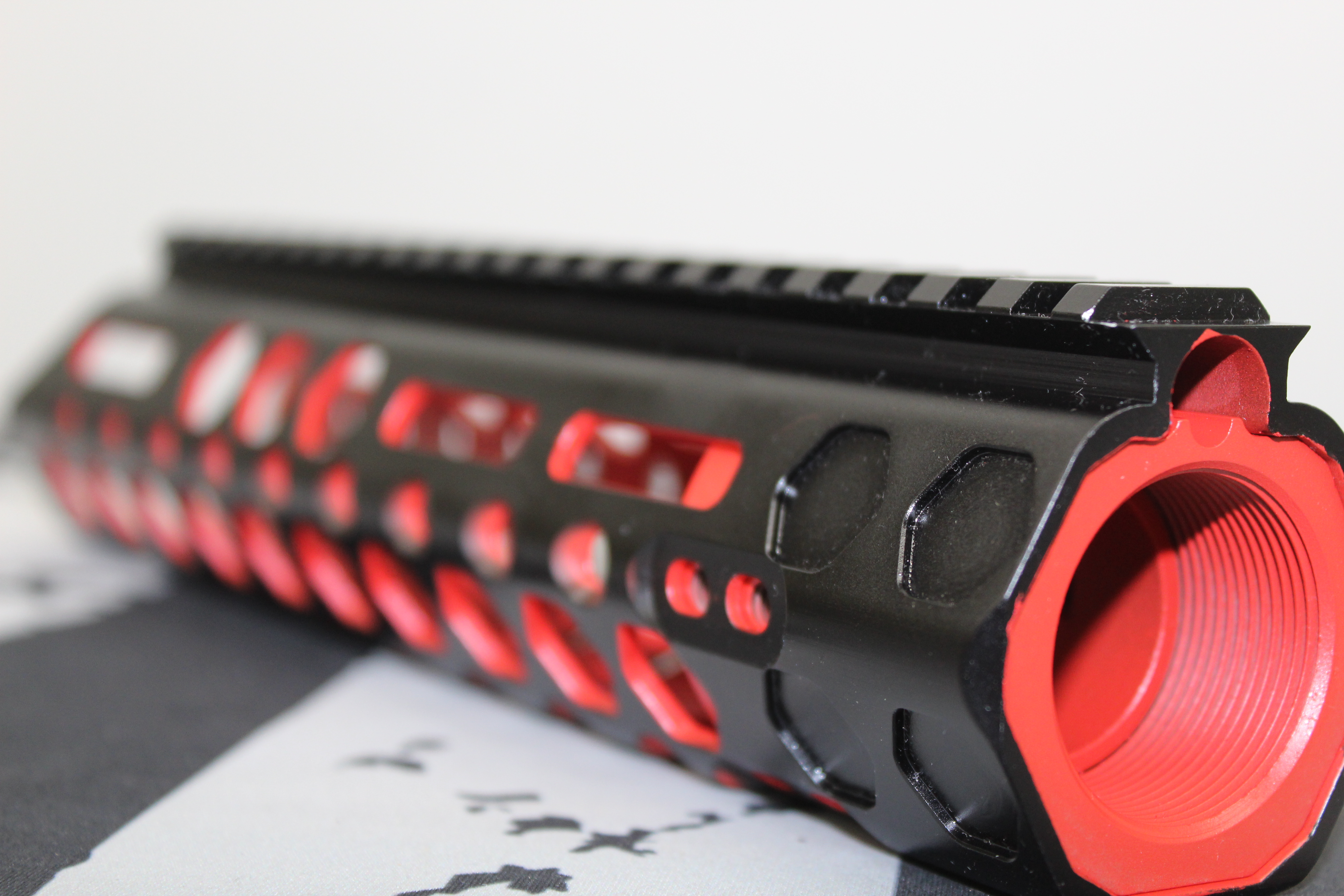 AR Handguard with USMC Red | Cerakote