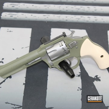 Cerakoted Custom Revolver In H-248