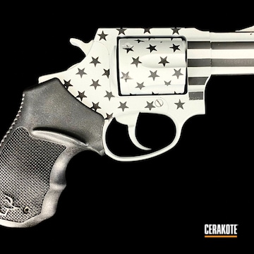 Cerakoted Custom Revolver In H-255 And H-190
