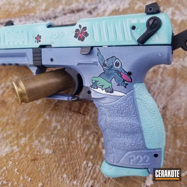 Custom Walther With a Fun Theme featuring Polar Blue, Robin's Egg Blue and  Stormtrooper White