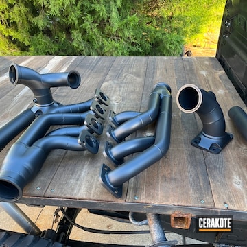 Cerakoted Headers And Exhaust In C-7600