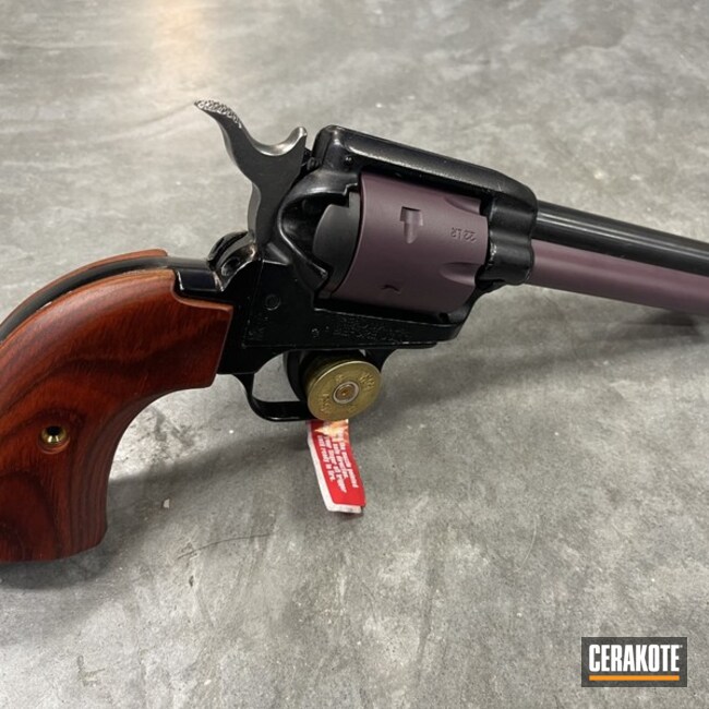 Cerakoted Custom Revolver In E-320