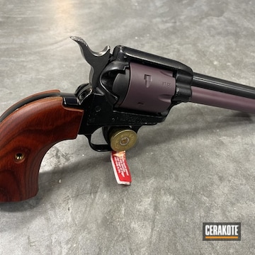 Cerakoted Custom Revolver In E-320