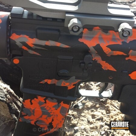 Powder Coating: Graphite Black H-146,Bushmaster,Safety Orange H-243,Tactical Rifle,Titanium H-170