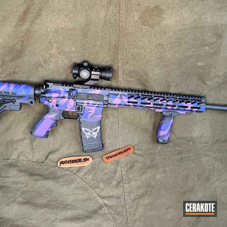 Powder Coating: CRUSHED ORCHID H-314,Wild Purple H-197,S.H.O.T,DPMS,Sniper Grey H-234,.223 Wylde,AR-15