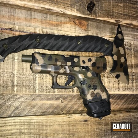 Powder Coating: 9mm,Graphite Black H-146,Glock 26,Wehrmacht Camouflage,MAGPUL® O.D. GREEN H-232,Light Sand H-142,Mud Brown H-225