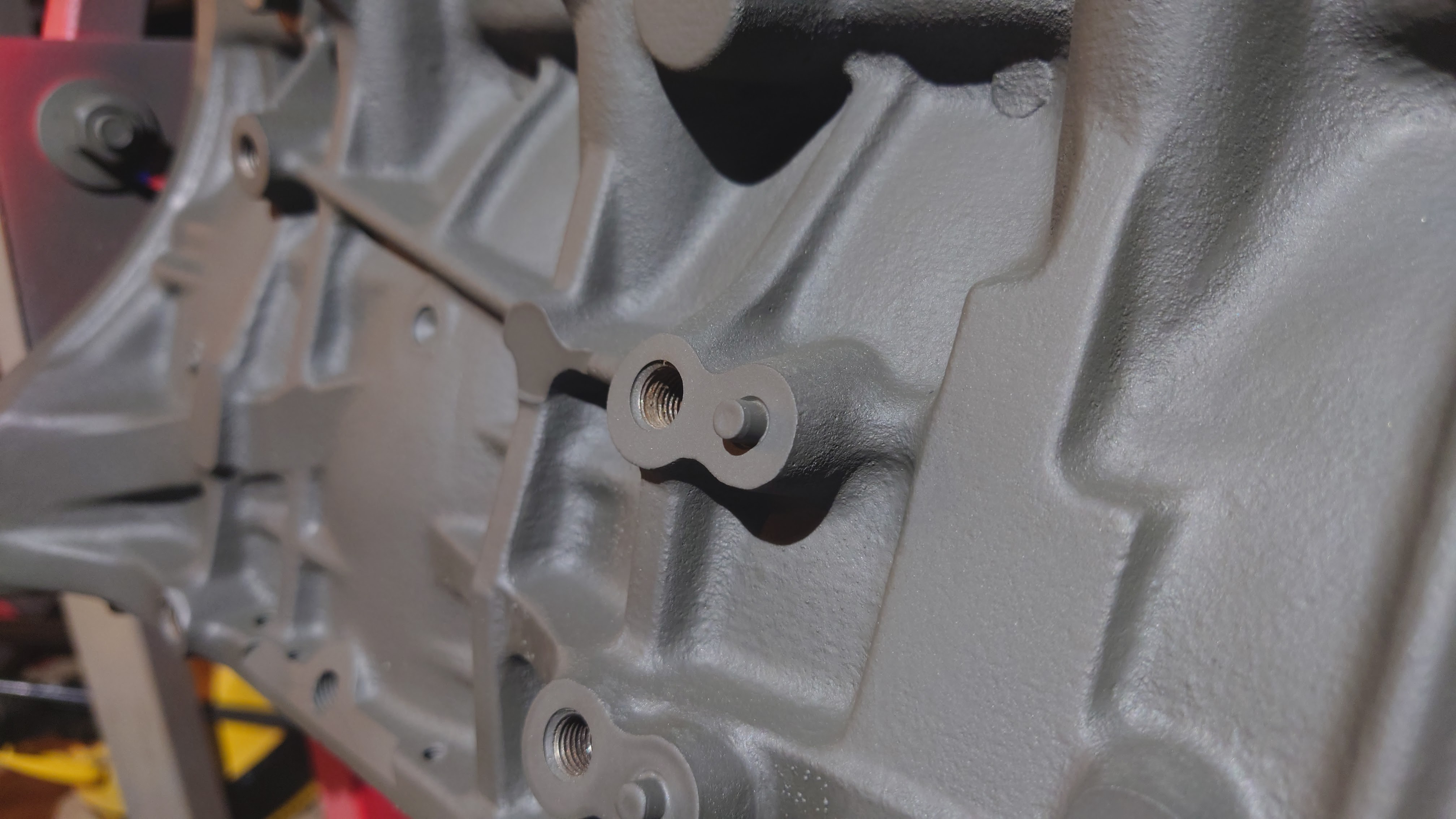 Engine Block Cerakoted using Sig™ Dark Grey | Cerakote
