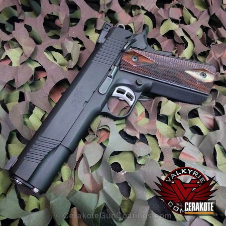 Powder Coating: Graphite Black H-146,Kimber,Handguns
