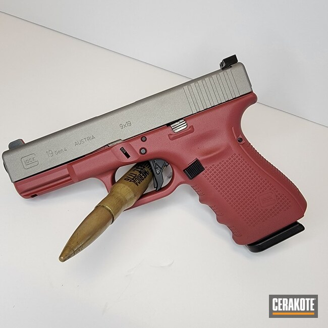 Glock 19 Cerakoted Using Savage® Stainless And Rebel