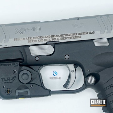 Springfield Amory Xdm Cerakoted Using Crushed Silver