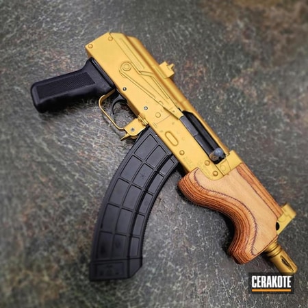 Powder Coating: AK-47,AK,S.H.O.T,Century Arms, Inc.,Draco,Gold H-122,7.62x39