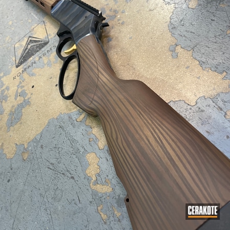 Powder Coating: Woodgrain,Henry Repeating Arms,Chocolate Brown H-258,S.H.O.T,Hunting Rifle,Gold H-122,Lever Action Rifle,Custom Mix,Custom Camo,30-30,Freehand,Color Case Hardened,Rifle,Custom,Graphite Black H-146,Crushed Silver H-255,Midnight E-110,Midnight Blue H-238,Tactical Rifle,Lever Action