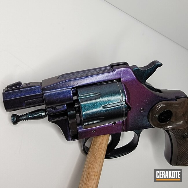 Revolver Cerakoted Using Cerakote Fx Mystique, Rebel And Cerakote Fx Typhoon