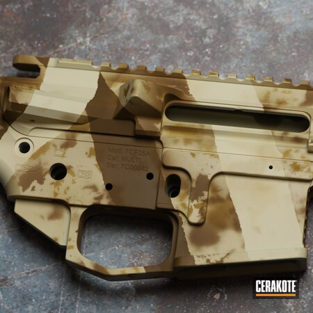 Powder Coating: FS BROWN SAND H-30372,Ral 8000 H-8000,AR-15 Lower,S.H.O.T,DESERT SAND H-199,AR-15,Multi cal,Tacticool Firearms,BENELLI® SAND H-143,AR,Multi,Stormtrooper White H-297,AR Build