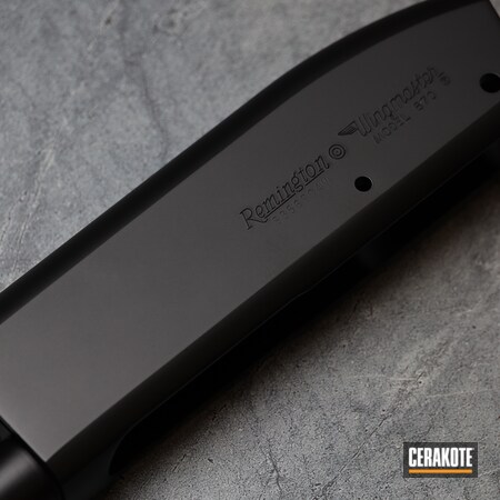 Powder Coating: Wingmaster,Graphite Black H-146,12 Gauge,Shotgun,S.H.O.T,Remington,870,12g