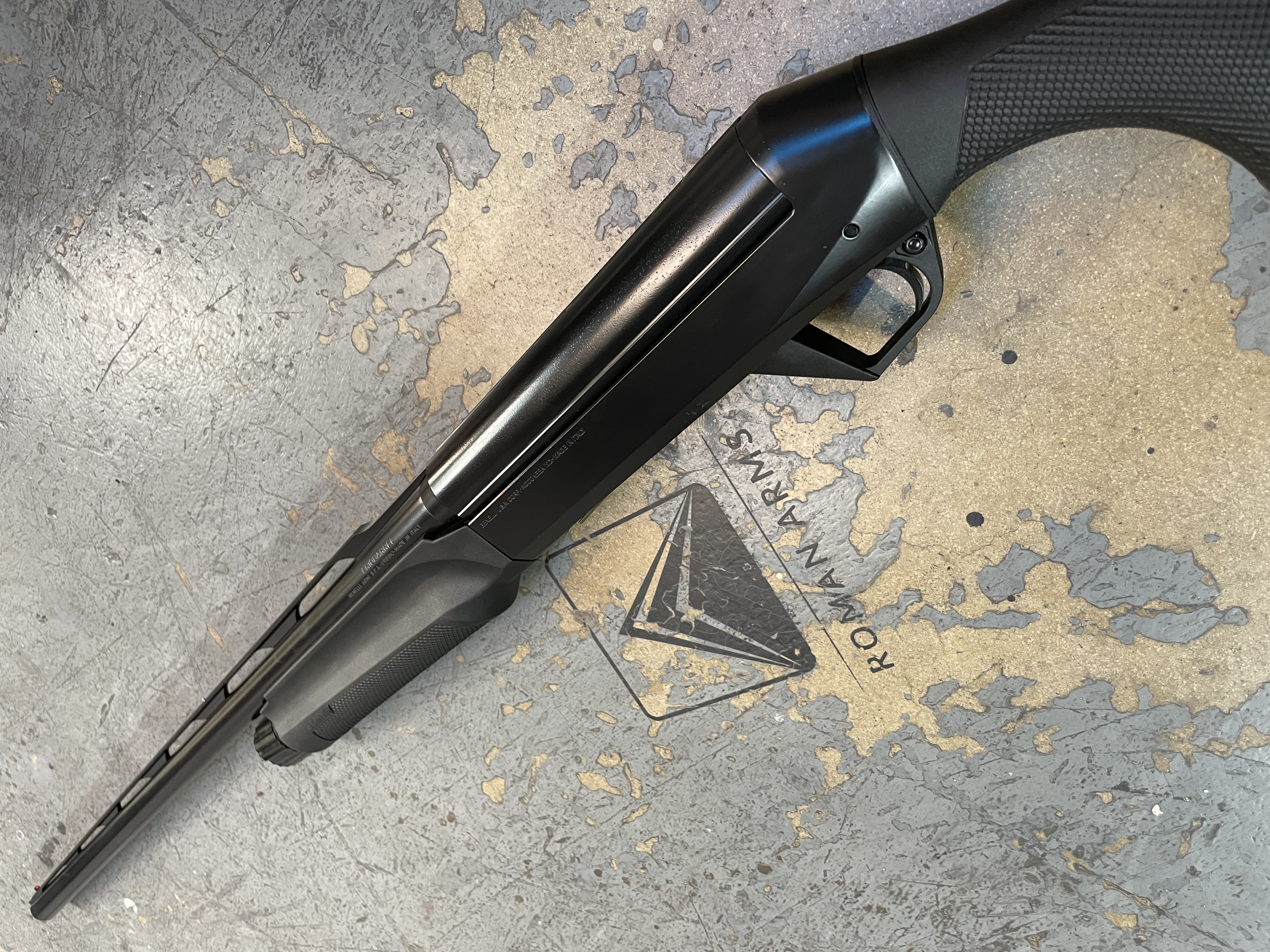 Benelli Shotgun Cerakoted using Blackout | Cerakote