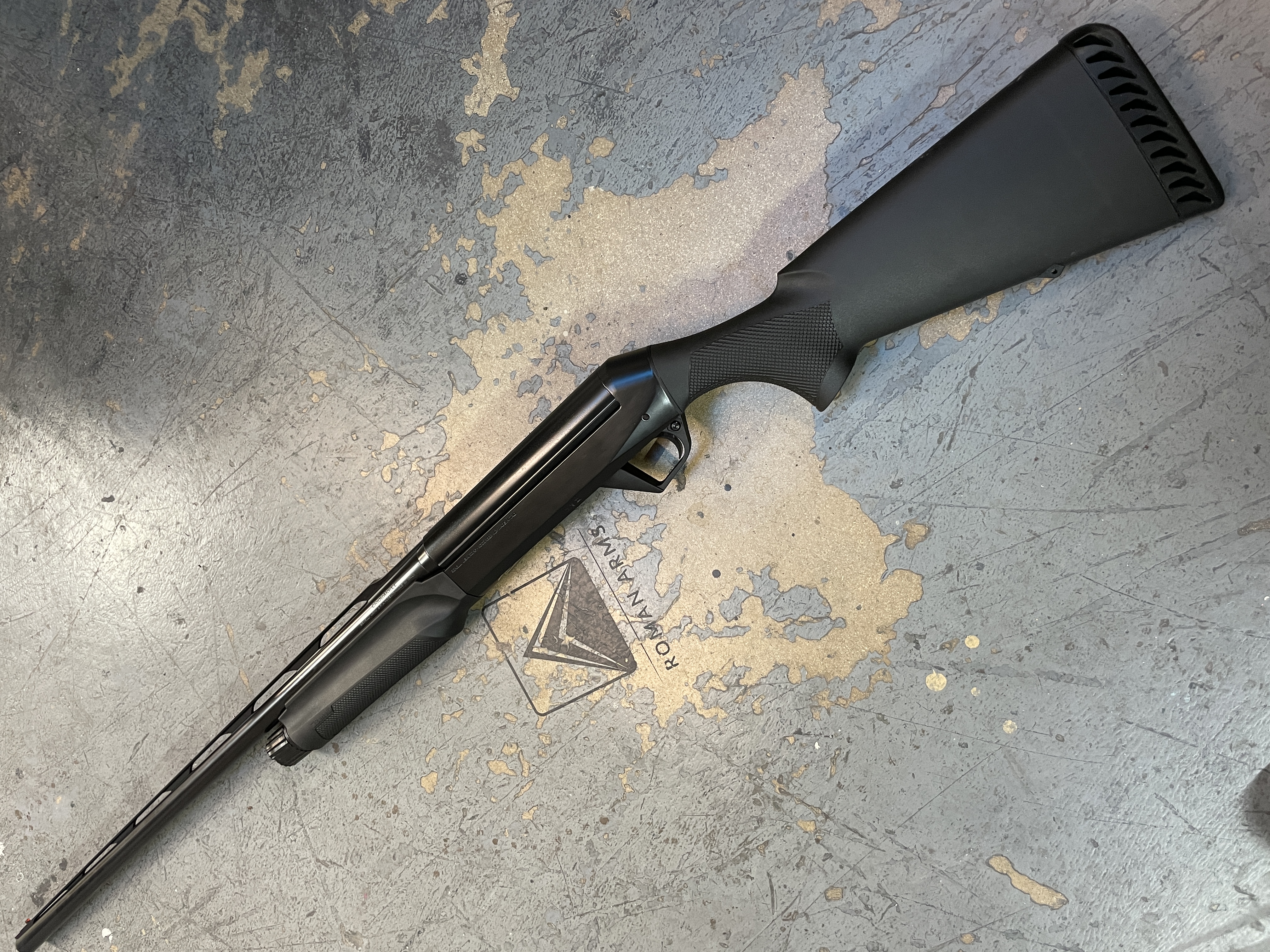 Benelli Shotgun Cerakoted using Blackout | Cerakote