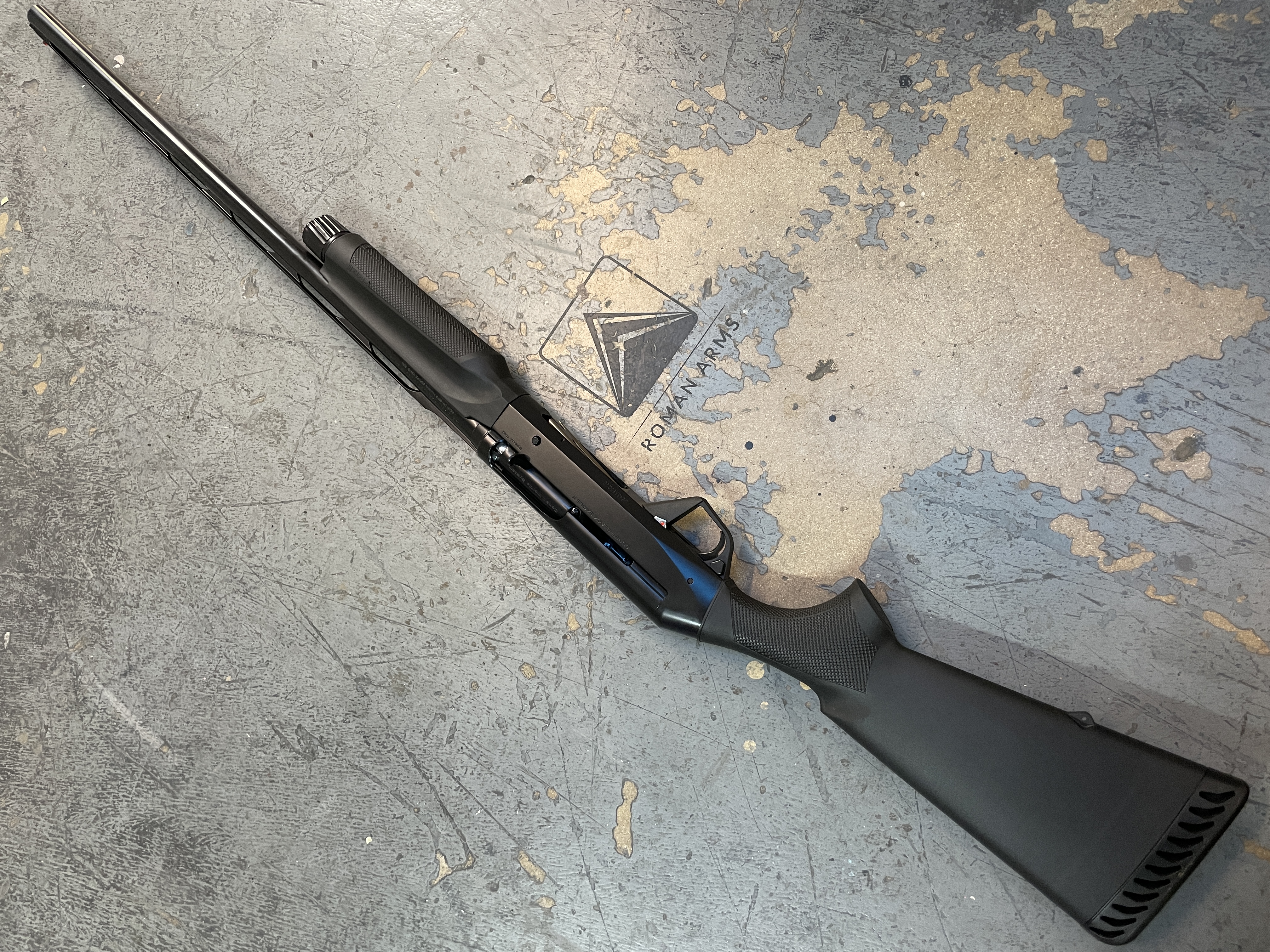 Benelli Shotgun Cerakoted using Blackout | Cerakote