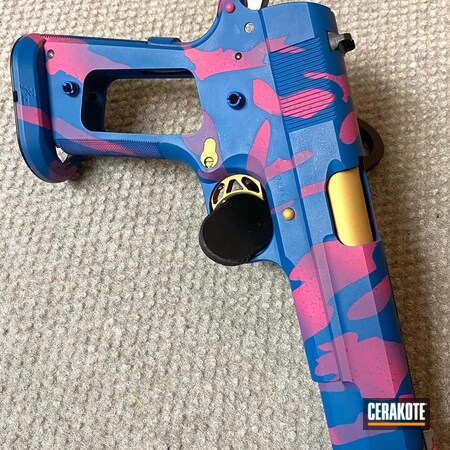 Powder Coating: 1911,S.H.O.T,SIG™ PINK H-224,Springfield 1911,Gold H-122,Bright Purple H-217,Sky Blue H-169
