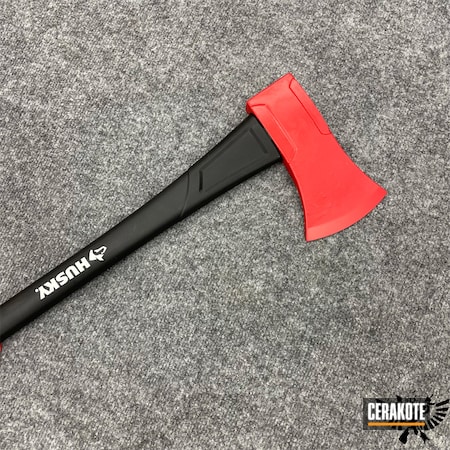 Powder Coating: Firefighter Tool,Tools,S.H.O.T,Axe,Firefighter,Husky,FIREHOUSE RED H-216,Tool