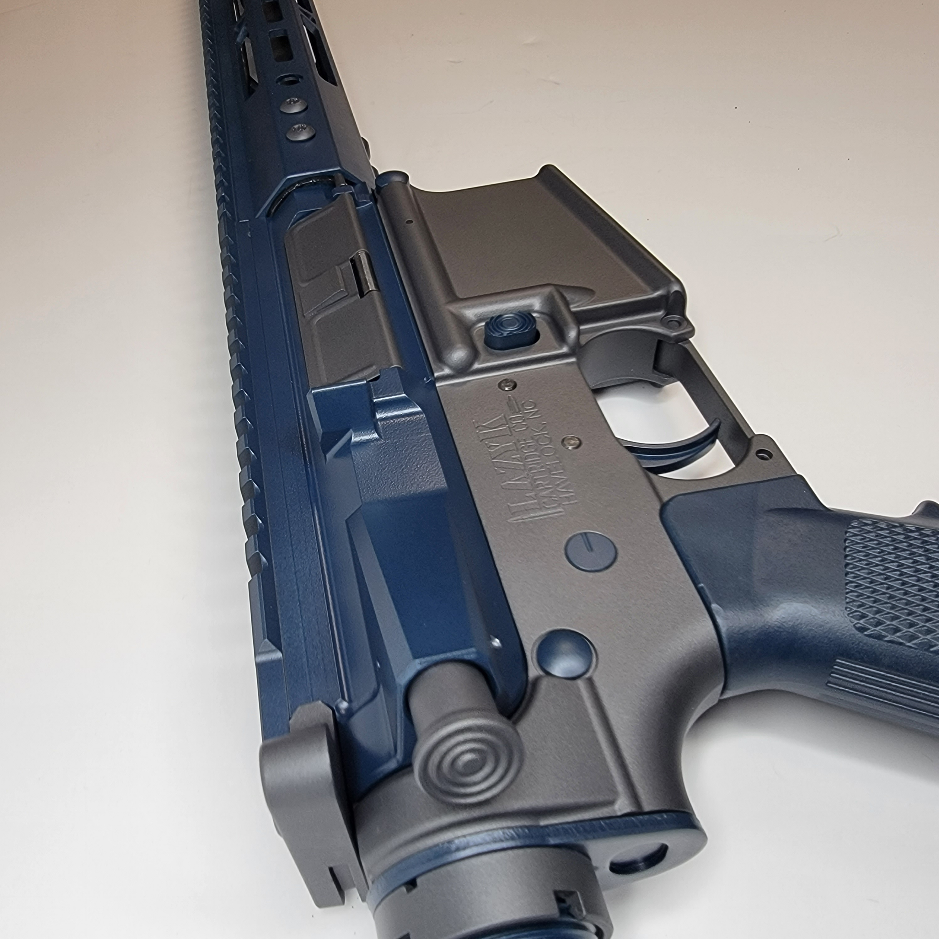 Socom Blue AR Build Cerakoted using Savage® Stainless, SOCOM Blue and Navy | Cerakote