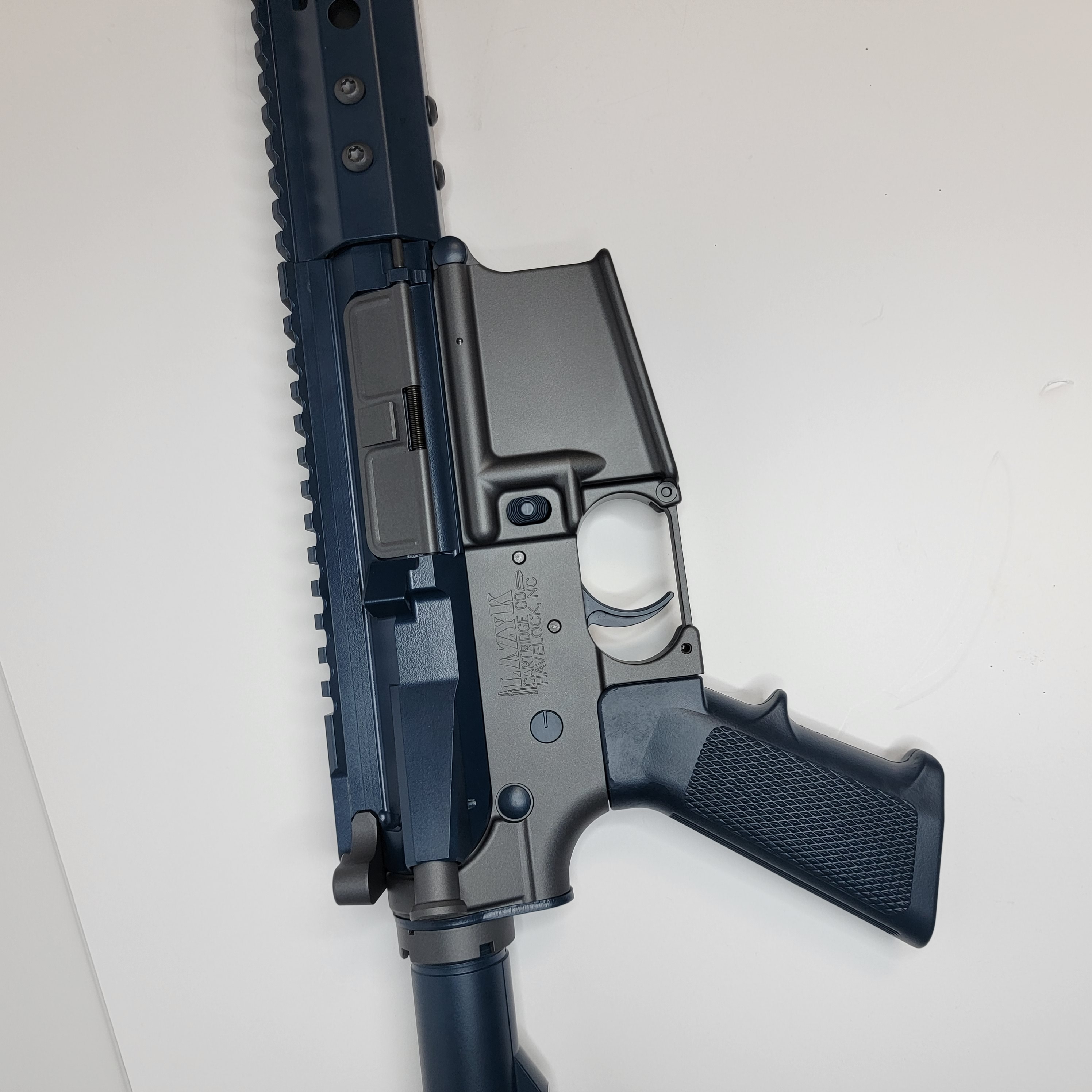 Socom Blue AR Build Cerakoted using Savage® Stainless, SOCOM Blue and Navy | Cerakote