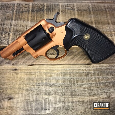 Powder Coating: COPPER H-347,S.H.O.T,Revolver,MICRO SLICK DRY FILM LUBRICANT COATING (Oven Cure) P-109,Ruger Security Six,Ruger,.357 Magnum