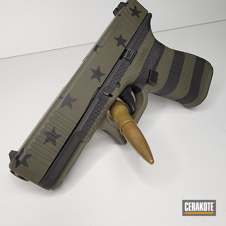 Powder Coating: Glock,Tactical,S.H.O.T,Armor Black H-190,America,O.D. Green H-236,American Flag,Custom Glock