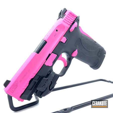 Powder Coating: Smith & Wesson M&P,Smith & Wesson,S.H.O.T,Prison Pink H-141