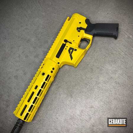Powder Coating: Firearm,Corvette Yellow H-144,S.H.O.T,Upper / Lower / Handguard
