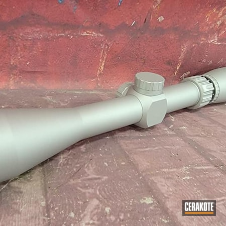 Powder Coating: Rifle Scope,Satin Aluminum H-151,Scope