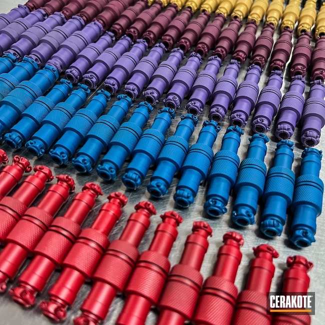 Cerakoted: Highland Green H-200,BLACK CHERRY H-319,Bright Purple H-217,RUBY RED H-306,Aviator  Connector,Mechanical Keyboard,Gold H-122,Sky Blue H-169