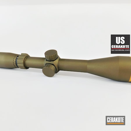 Powder Coating: Rifle Scope,S.H.O.T,Scope,Leupold,Freedom,Burnt Bronze H-148,Optic