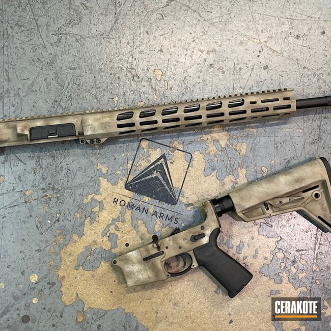 Ar Build Cerakoted Using Patriot Brown, Benelli® Sand And Magpul® Flat Dark Earth
