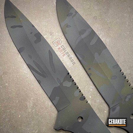 Powder Coating: Graphite Black H-146,S.H.O.T,Fixed-Blade Knife,MultiCam Black,Knife,Sniper Grey H-234,O.D. Green H-236,Knife Blade